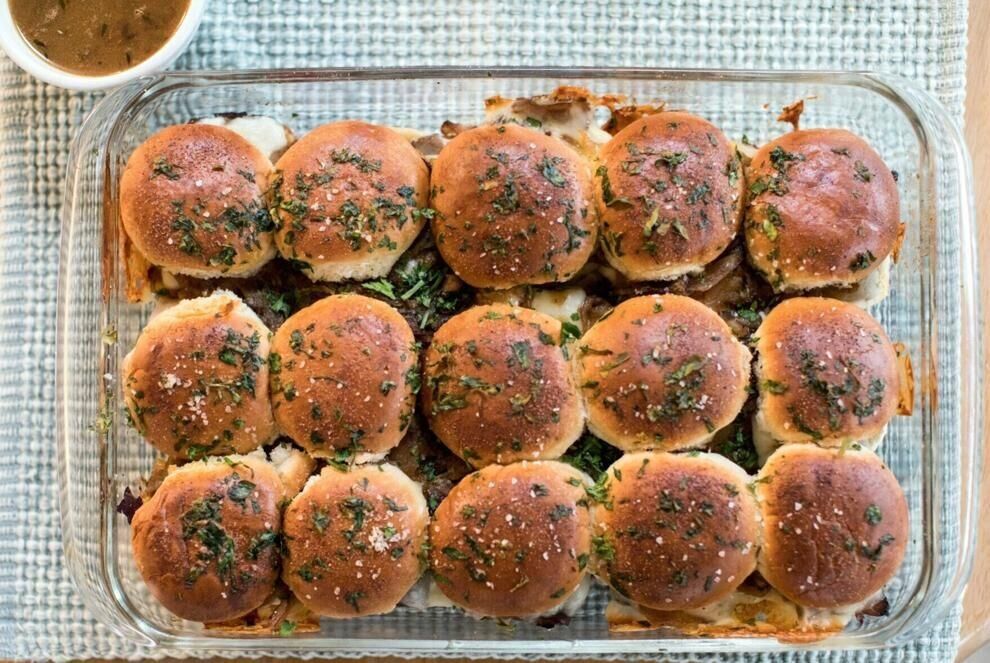 French dip sliders